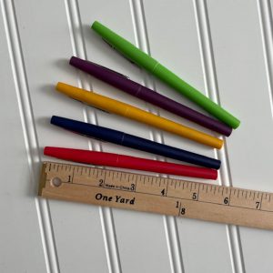 Mini-Organizing Collection Tutorial: Pen/cil Case Measure Length