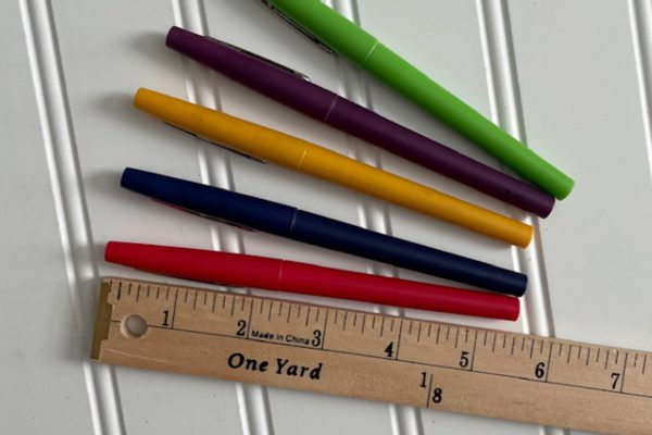 Mini-Organizing Collection Tutorial: Pen/cil Case Measure Length