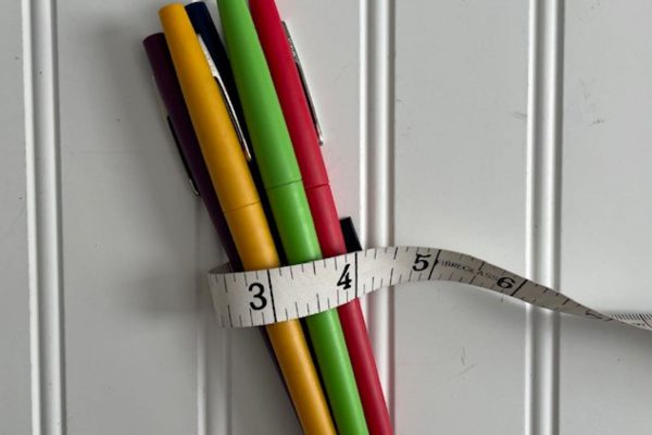 Mini-Organizing Collection Tutorial: Pen/cil Case Measure “waist”