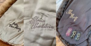 Personalized Embroidered Vintage Coats
