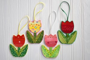 How to Sew Easter Ornaments by Erika Mulvenna