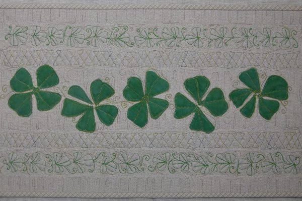 Feature.Shamrock Table Runner tutorial, BERNINA WeAllSew Blog, 1110 x 600