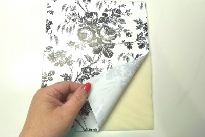 Thread Catcher with Contact Paper Lining - WeAllSew