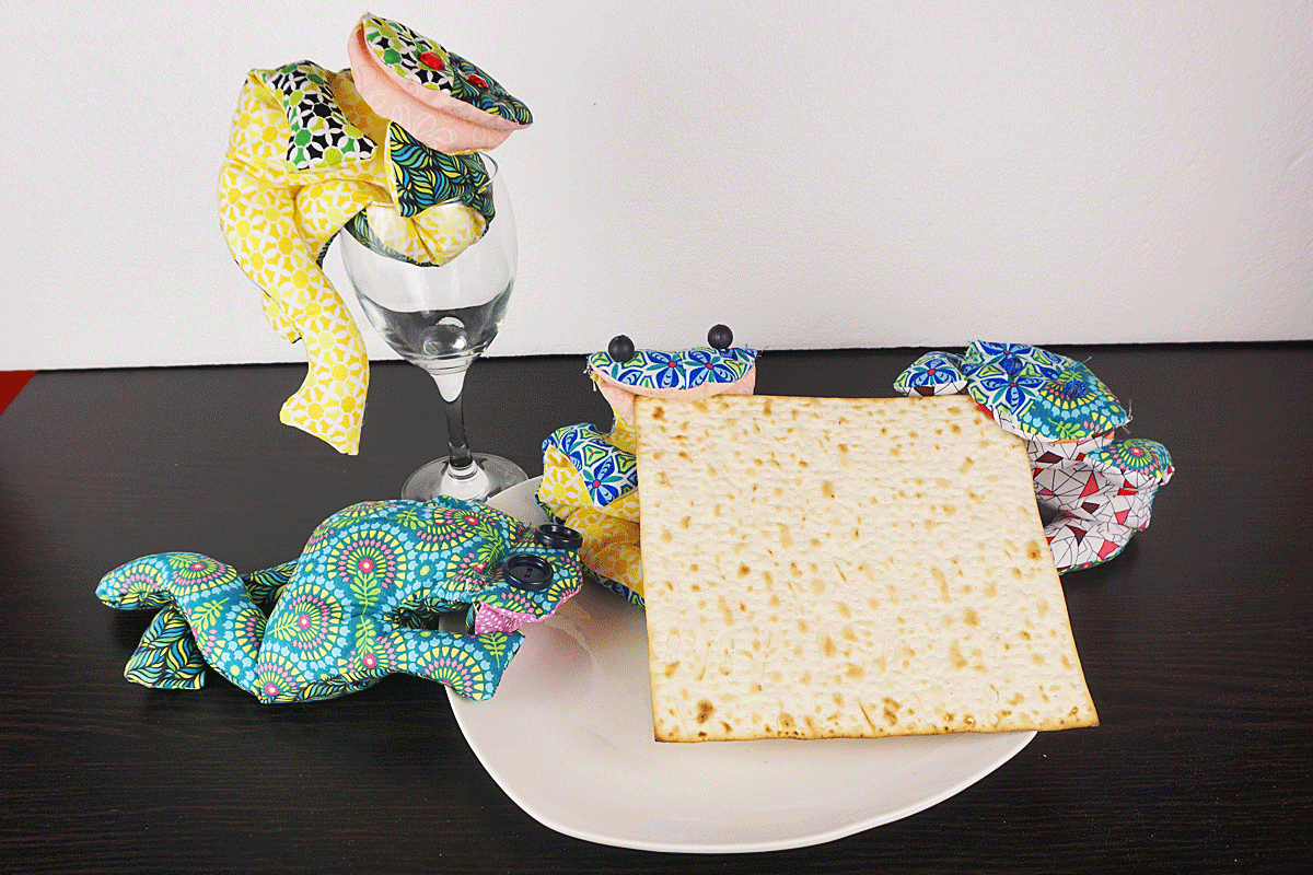Jump into Passover with Bean Bag Frogs