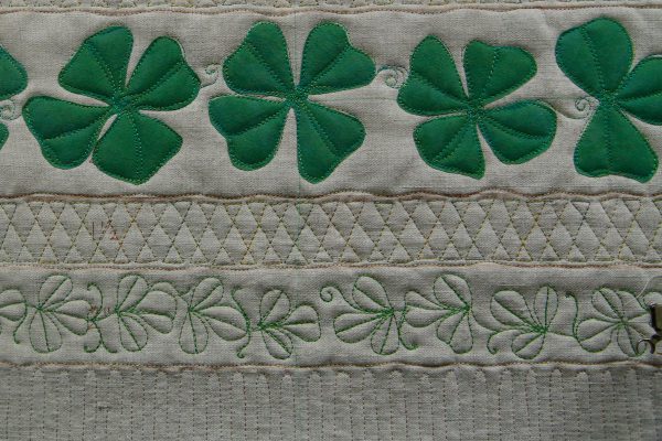 Shamrock Motif, Lori Kennedy FMQ, BERNINA WeAllSew Blog, 1200 x 800