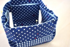 Fabric Pint Basket Tutorial by Erika Mulvenna