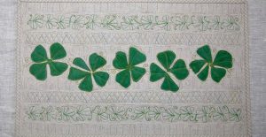 Shamrock Table Runner Part Two BERNINA WeAllSew Blog Slider 2280x1180
