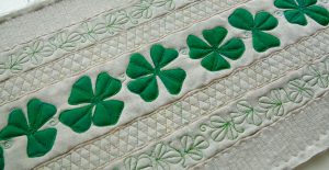 Shamrock Table Runner QAL Part 3 BERNINA WeAllSew Blog Slider 2280x1180