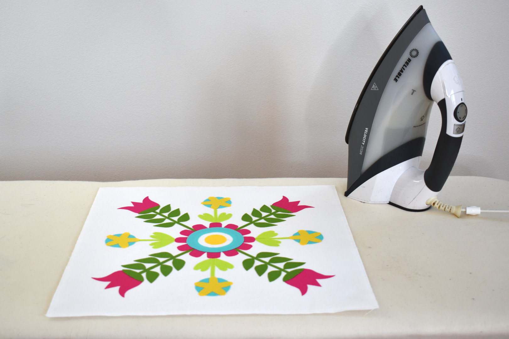 Spring Mantle Crafts Bleeding Tissue Paper Craft - Spot of Tea