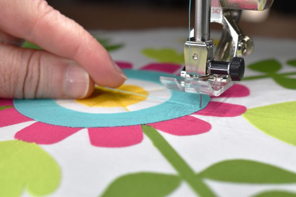 Spring Table Topper Tutorial by Erika Mulvenna