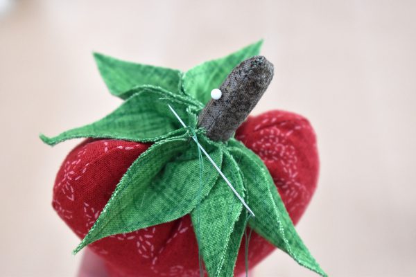 How to Make a Strawberry Pincushion by Erika Mulvenna