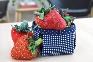 How to Make a Strawberry Pincushion by Erika Mulvenna