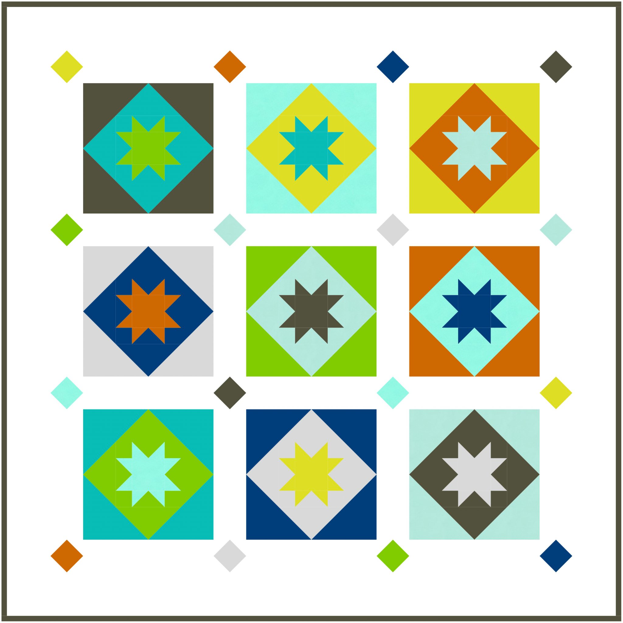 CANDY STAR Quilt Along, Part 1 Prepare Fabrics WeAllSew