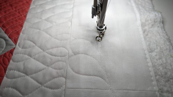 feather quilting