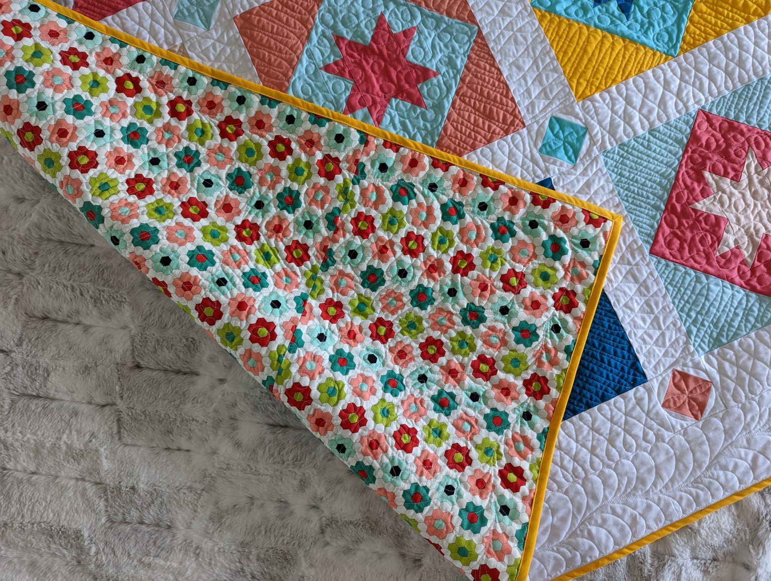 CANDY STAR Quilt Along, Part 6 Finish Quilting and Complete WeAllSew