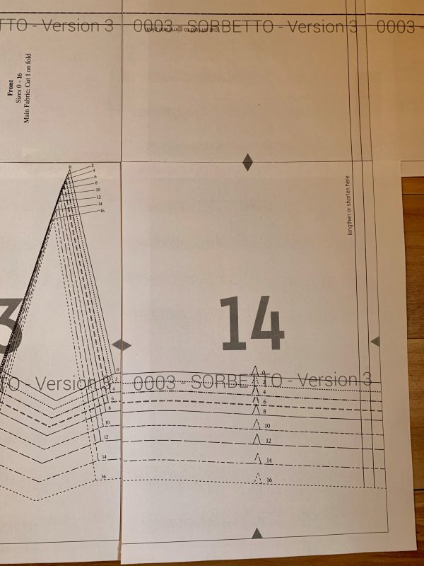 Assembling a PDF Pattern