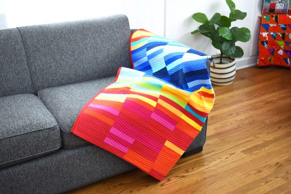 How to make a simple temperature quilt by Erika Mulvenna