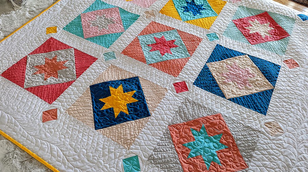 Lone Star Baby Quilt Tutorial, Part I - WeAllSew