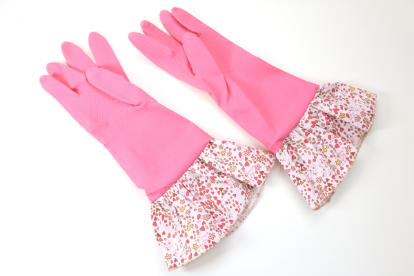final design of cleaning gloves