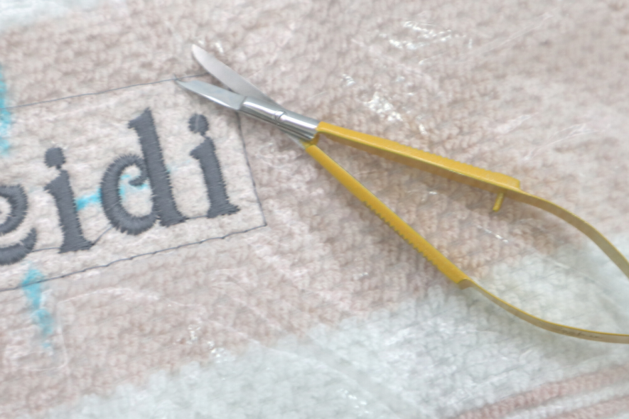 How to Embroider a Towel WeAllSew