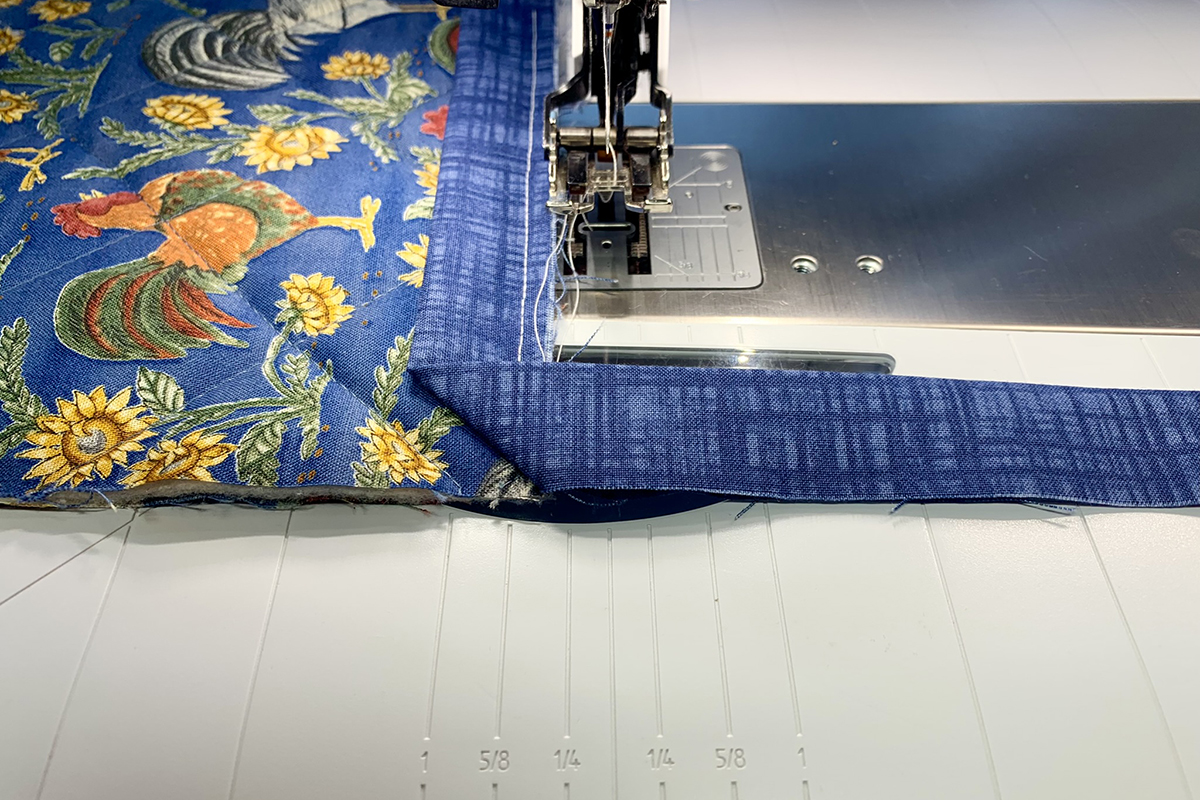 How to Create Binding with the Lap Seam Foot 71 WeAllSew