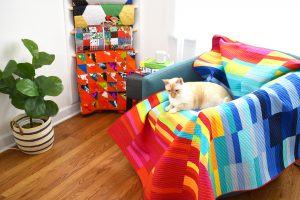 How to make a simple temperature quilt by Erika Mulvenna