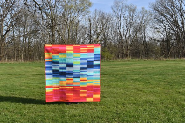 How to make a simple temperature quilt by Erika Mulvenna