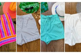 Four pattern hacks to create four summer shorts
