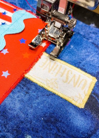 Popsicle Mug Rug Pattern How to Sew a Patriotic Mug Rug with Appliqué Popsicle - WeAllSew