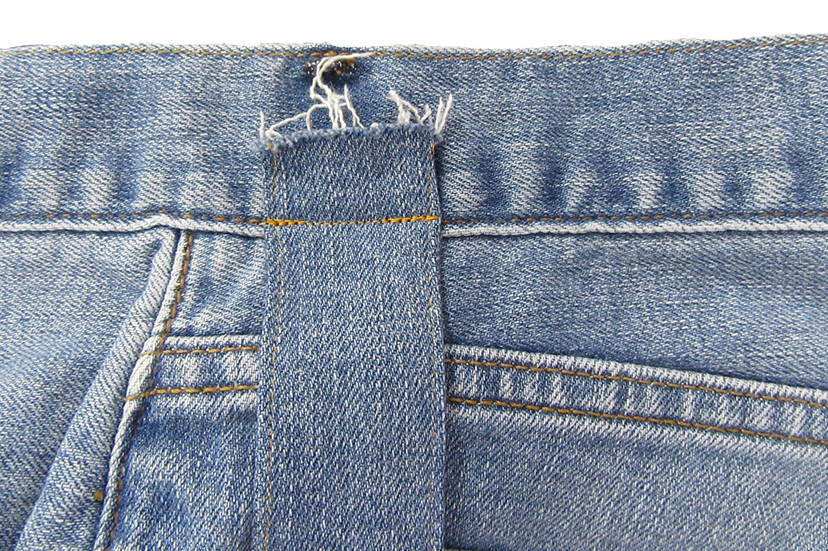 recycled jeans attach strap part 1