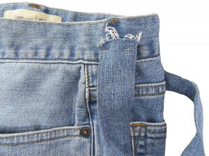 recycled jeans attach strap part 1