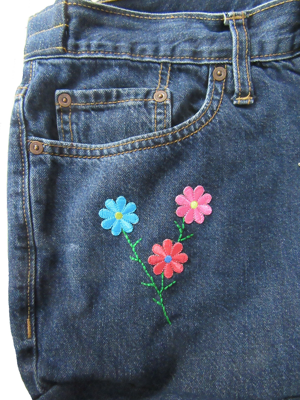 Vintage Denim bag Hippie Boho jeans purse blue festival handbag madras  plaid - shabbybabe