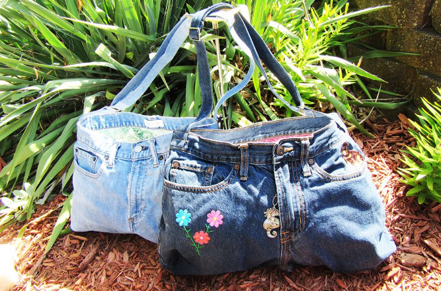 Upcycled Denim Pocket Purse from Jeans  Prodigal Pieces