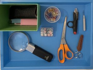 Sewing Space Tutorial: Craft Tray for Sewing Project Tools