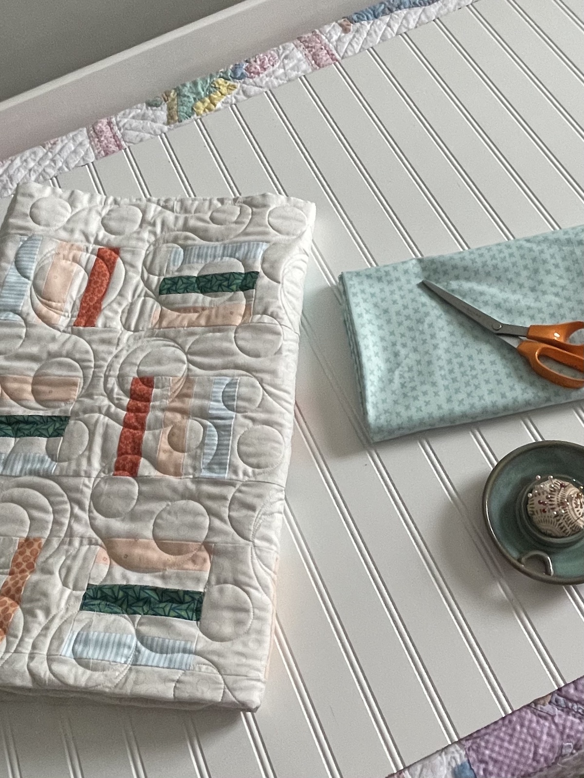 Sewing Space Tutorial: Next Project Baby Quilt 