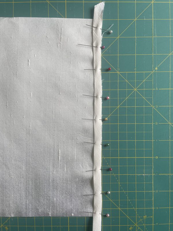 Baby Binding Tutorial : Pin Binding to Raw Edge of Project 