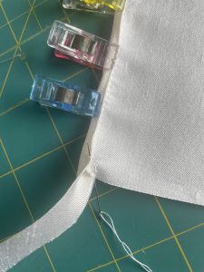 Baby Binding Tutorial : Hand Stitch Step 2