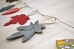 DIY Fall Leaf Décor by Erika Mulvenna