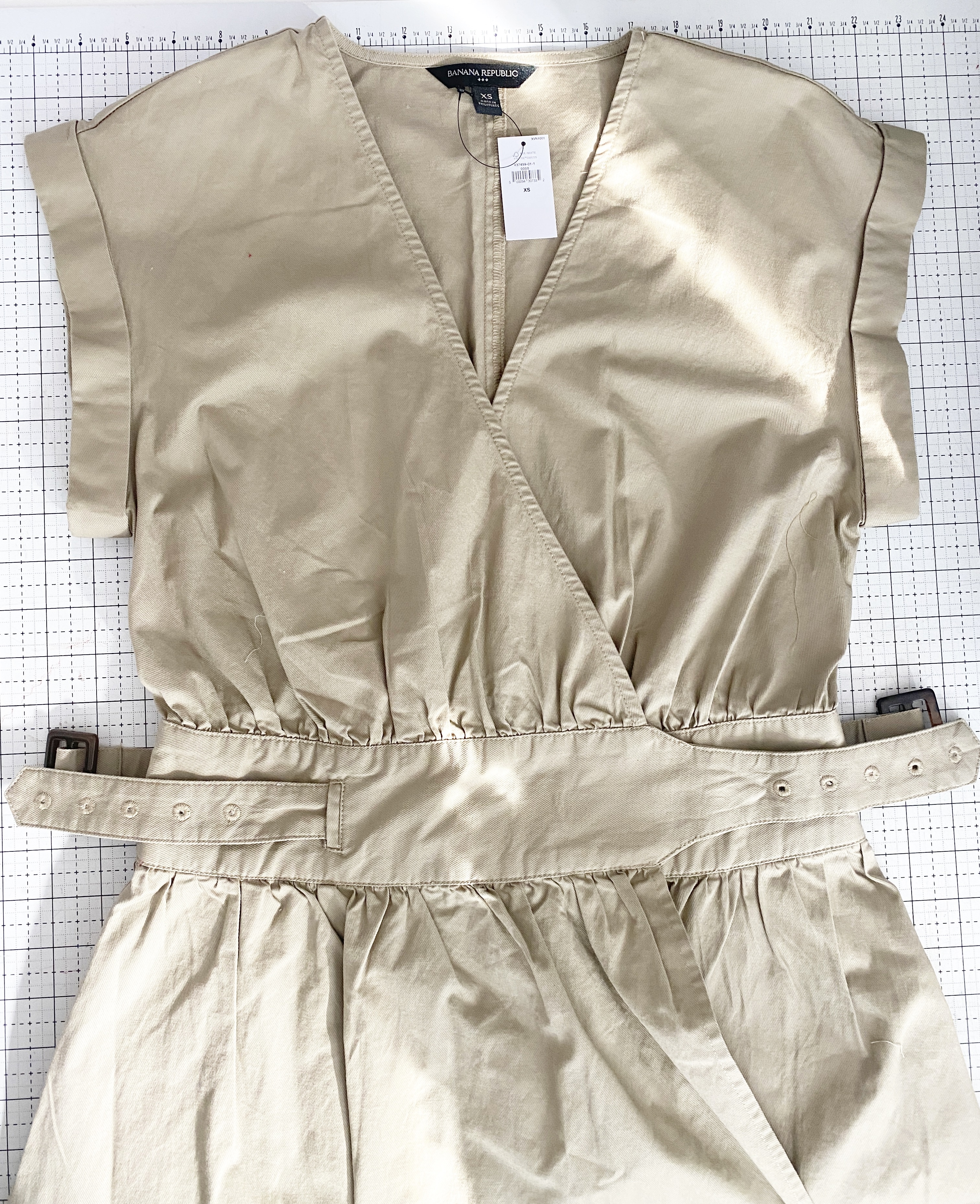 How To Add An Eyelet To Ready-Made Garment: Before amending