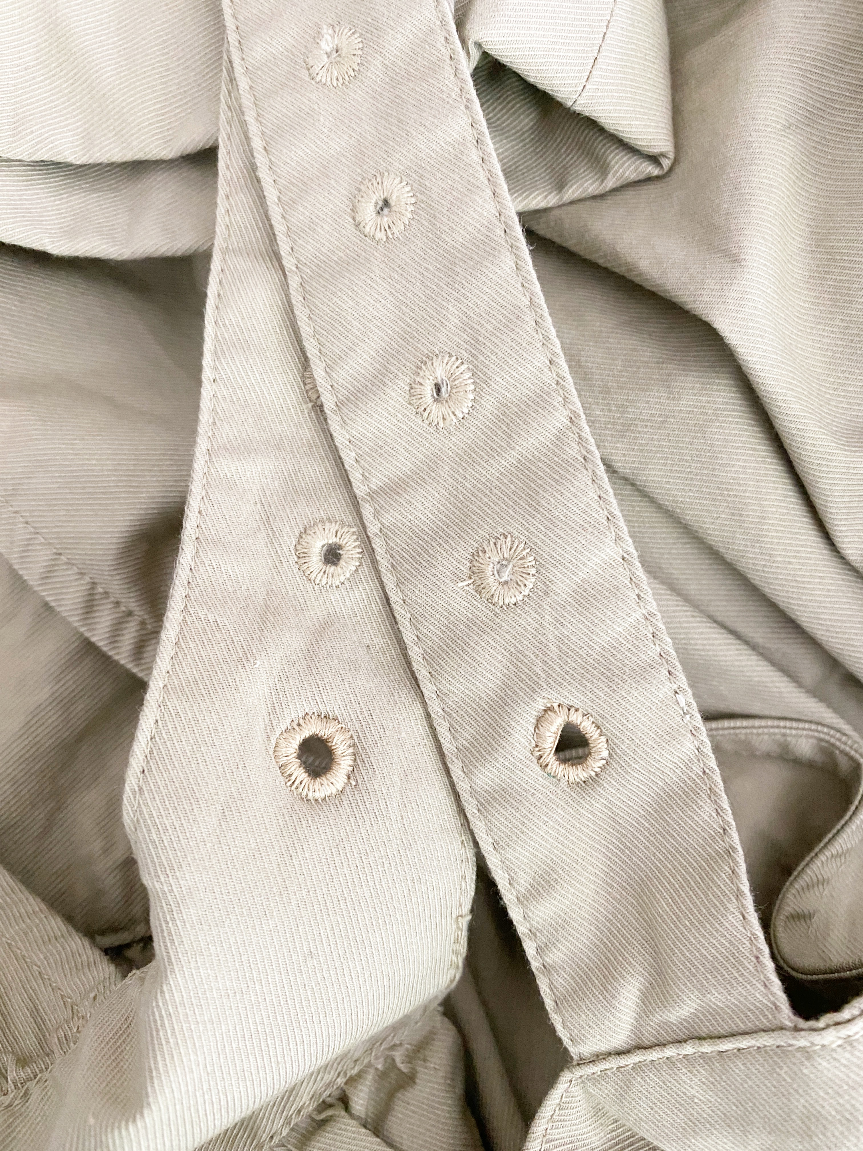 How To Add An Eyelet To Ready-Made Garment: After amending