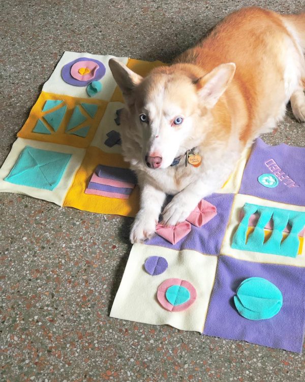 Dog activity mat diy new arrivals