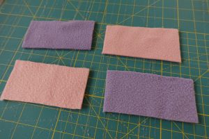 Sew Your Own Snuffle Mat DIY - cut out rectangles