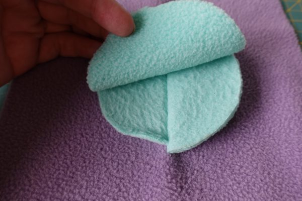 Sew Your Own Snuffle Mat DIY - sew third circles
