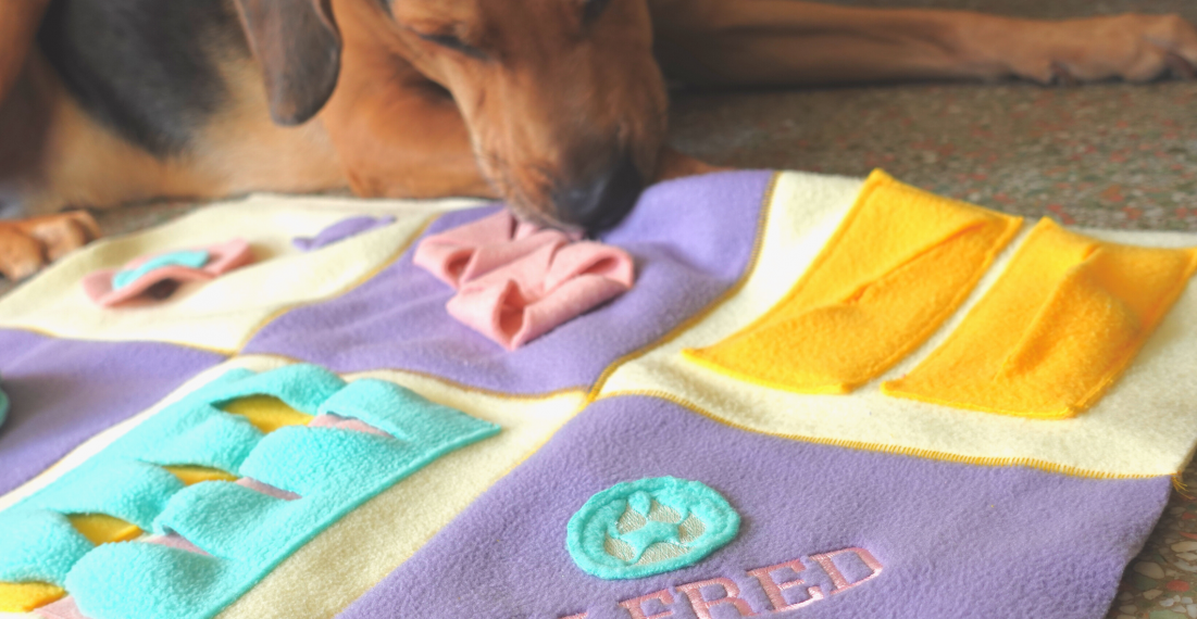 Sew your Own Snuffle mat slider WeAllSew