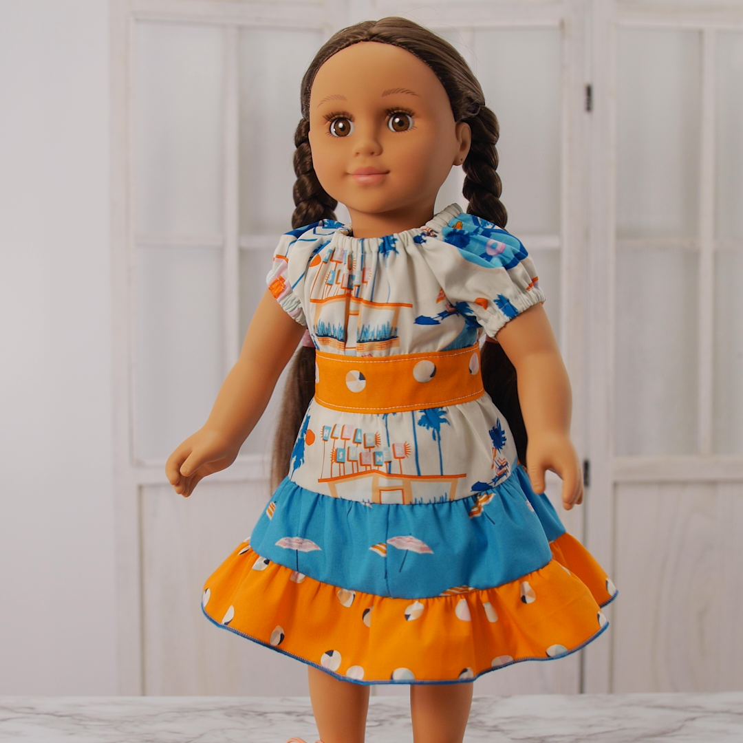 American Girl doll diy clothes and accessorizes that you can DIY - A girl  and a glue gun