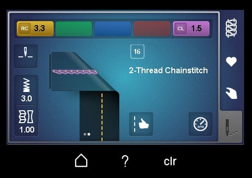 2-thread chainstitch