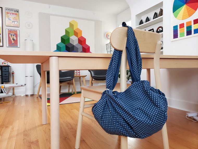 DIY Reusable Furoshiki Wrapping Cloth - WeAllSew