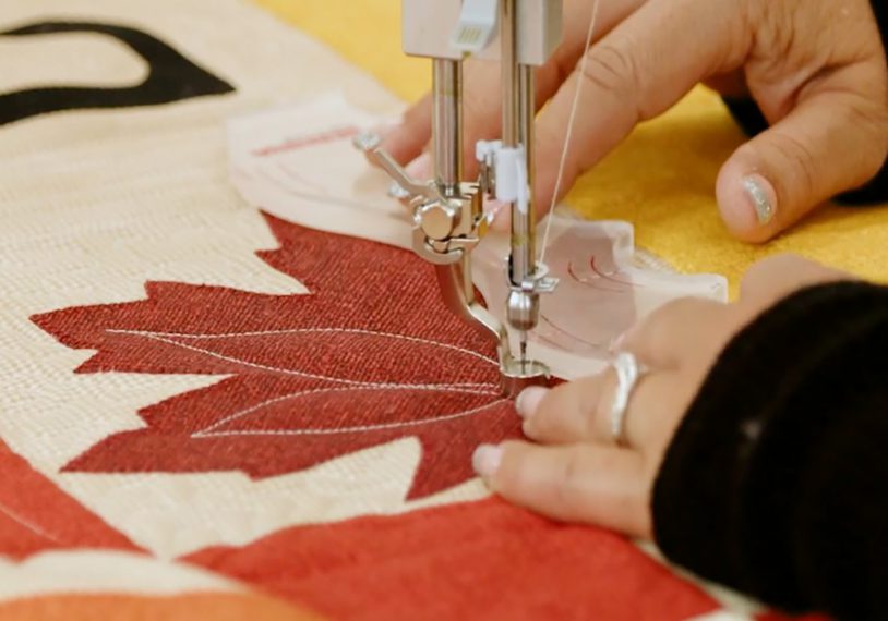 Autumn Wall Hanging Quilt WeAllSew