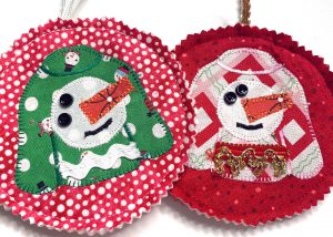 Snowman Sweater Ornaments