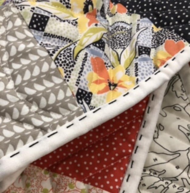 How to do a Wraparound Binding on a Quilt 